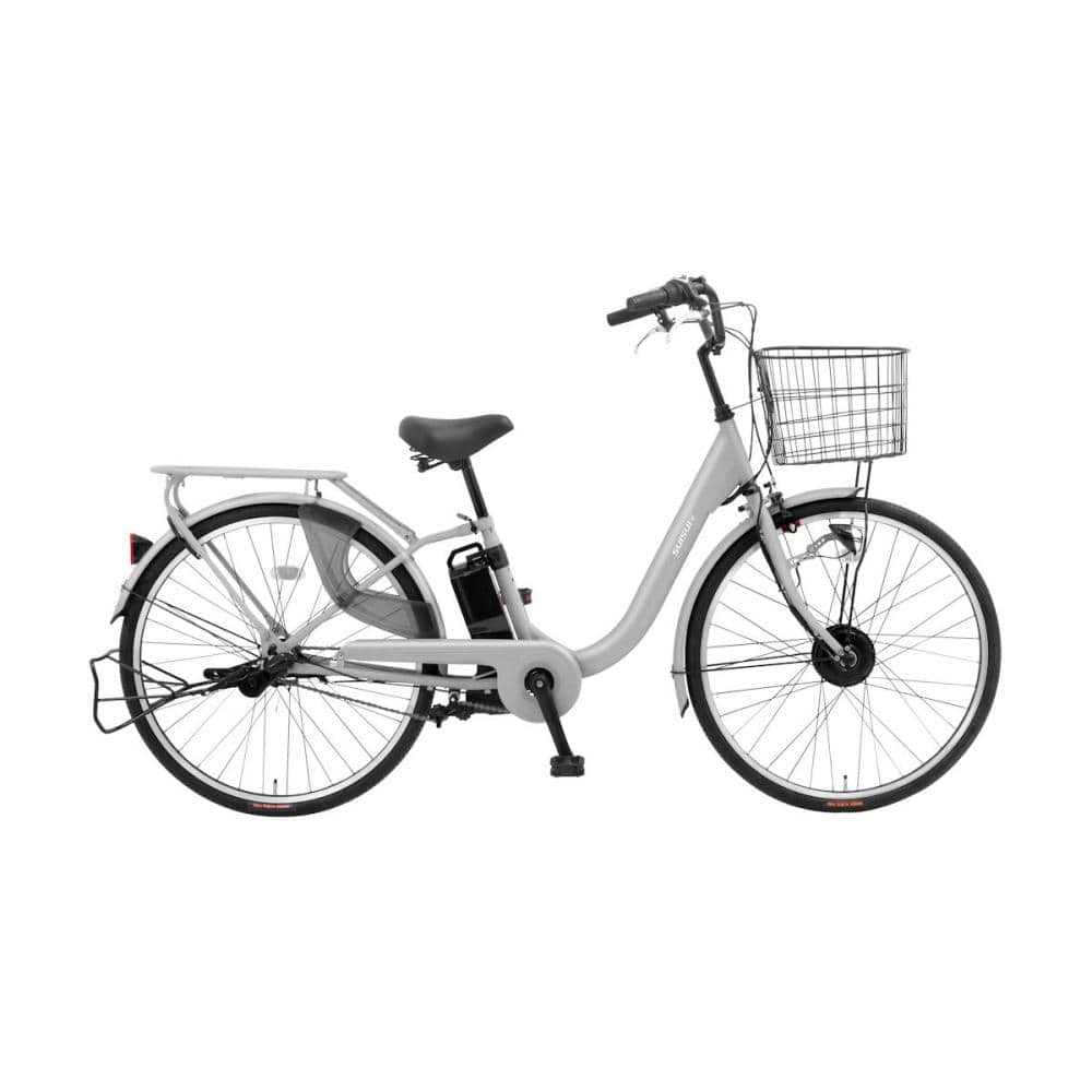 電動アシスト自転車　ＳＵＩＳＵＩ　２６インチ　マットグレー