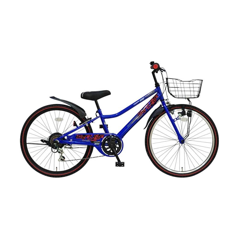 大日産業　子供車　オーバーライド　２２インチ　ブルー　Ｄ２６