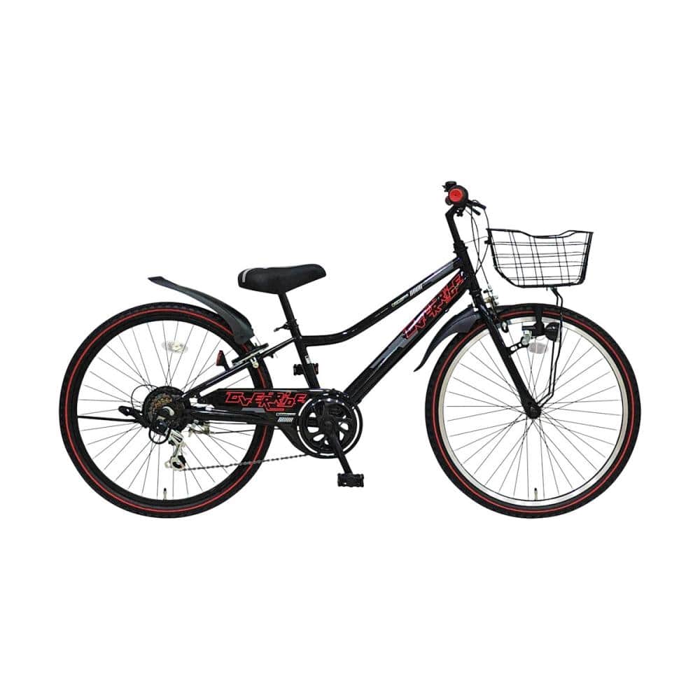 大日産業　子供車　オーバーライド　２２インチ　ブラック　Ｄ２６