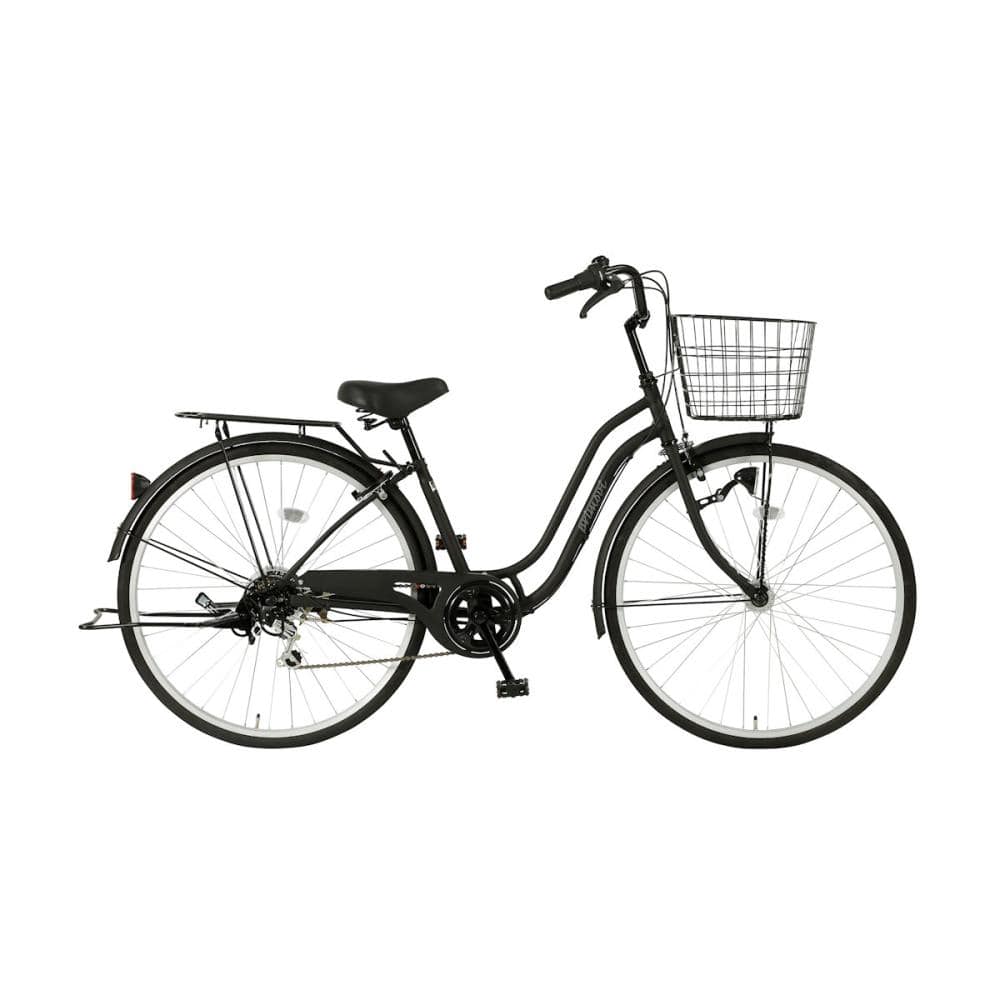 軽快車　パンクしにくい　プリモビ　２７インチ　マットブラック