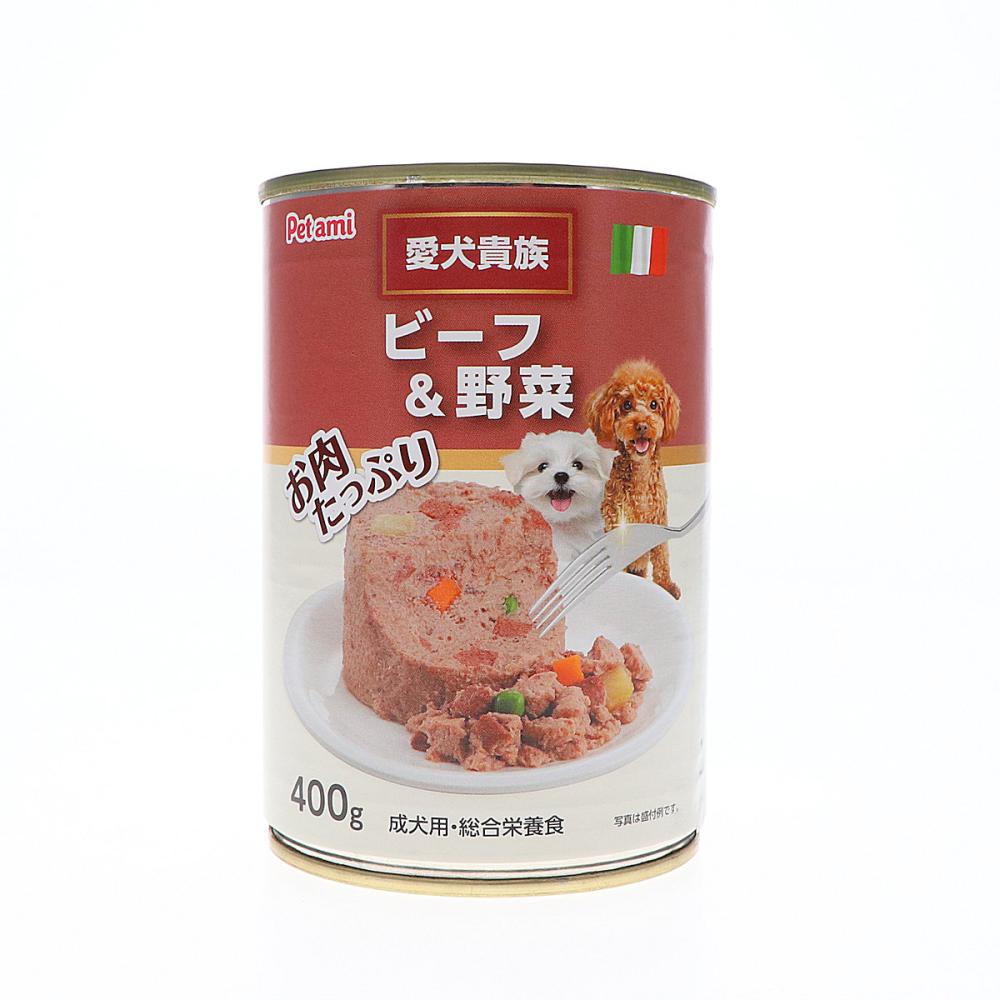 Ｐｅｔａｍｉ　愛犬貴族　ビーフ＆野菜　４００ｇ