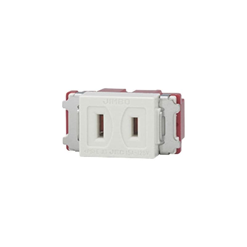 神保電器　シングルコンセント　ＪＥＣ－ＢＮ－５ＰＷ