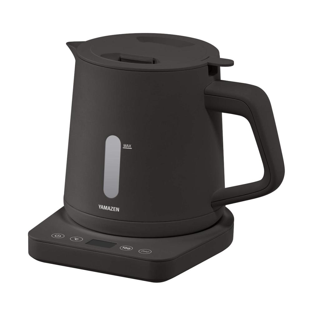 ＹＡＭＡＺＥＮ（山善）　温調電気ケトル　１．０Ｌ　ブラック　ＹＫＵ－ＳＣ１２１０Ｊ（Ｂ）