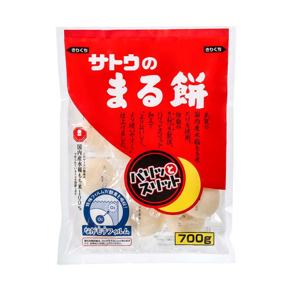 佐藤食品　サトウのまる餅　パリッとスリット　７００ｇ