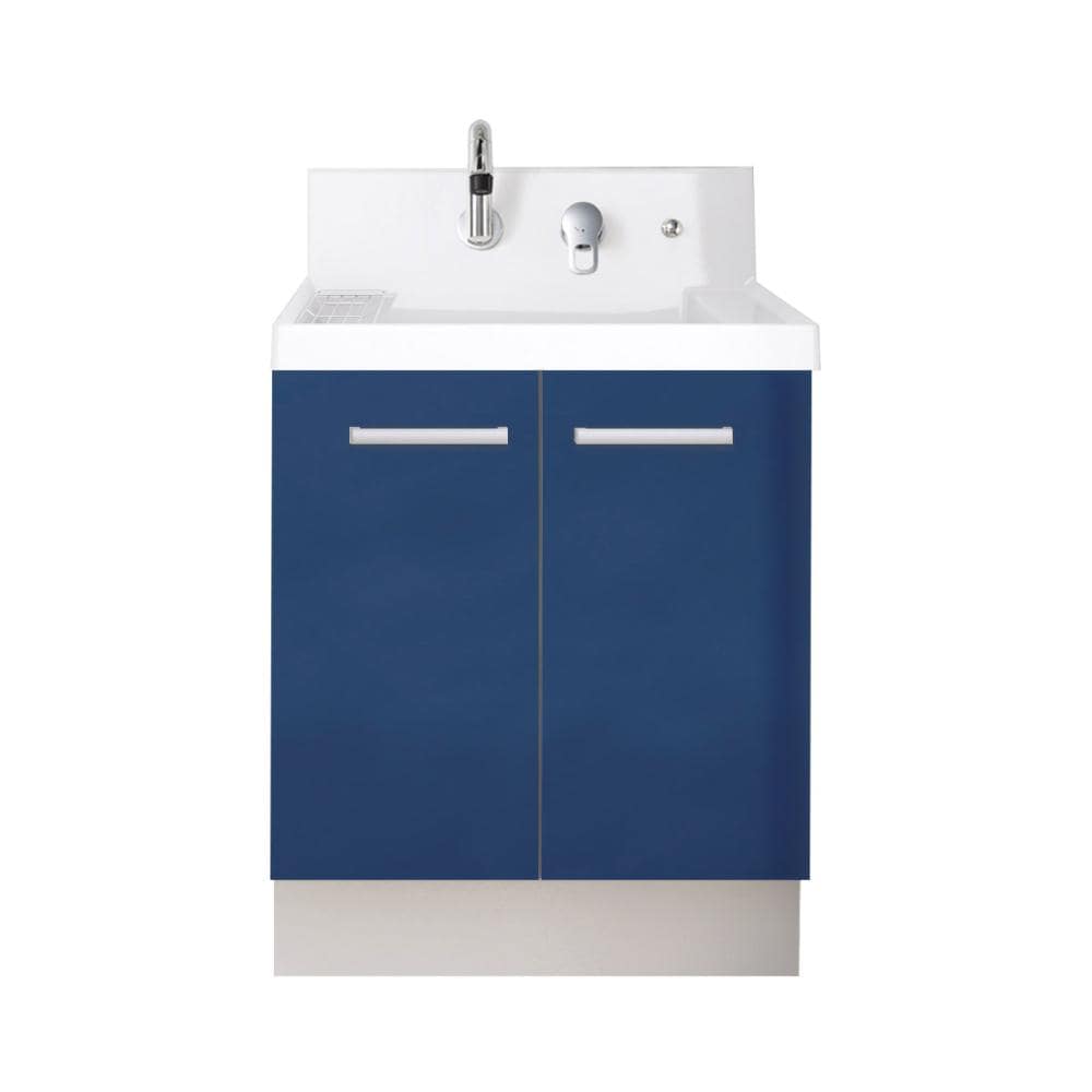 ＬＩＸＩＬ　洗面台　Ｋ１　アーバンブルー　高さ８５ｃｍ　Ｋ１Ｎ５－６０５ＳＹＮ－Ｕ／Ｂ１２Ｈ