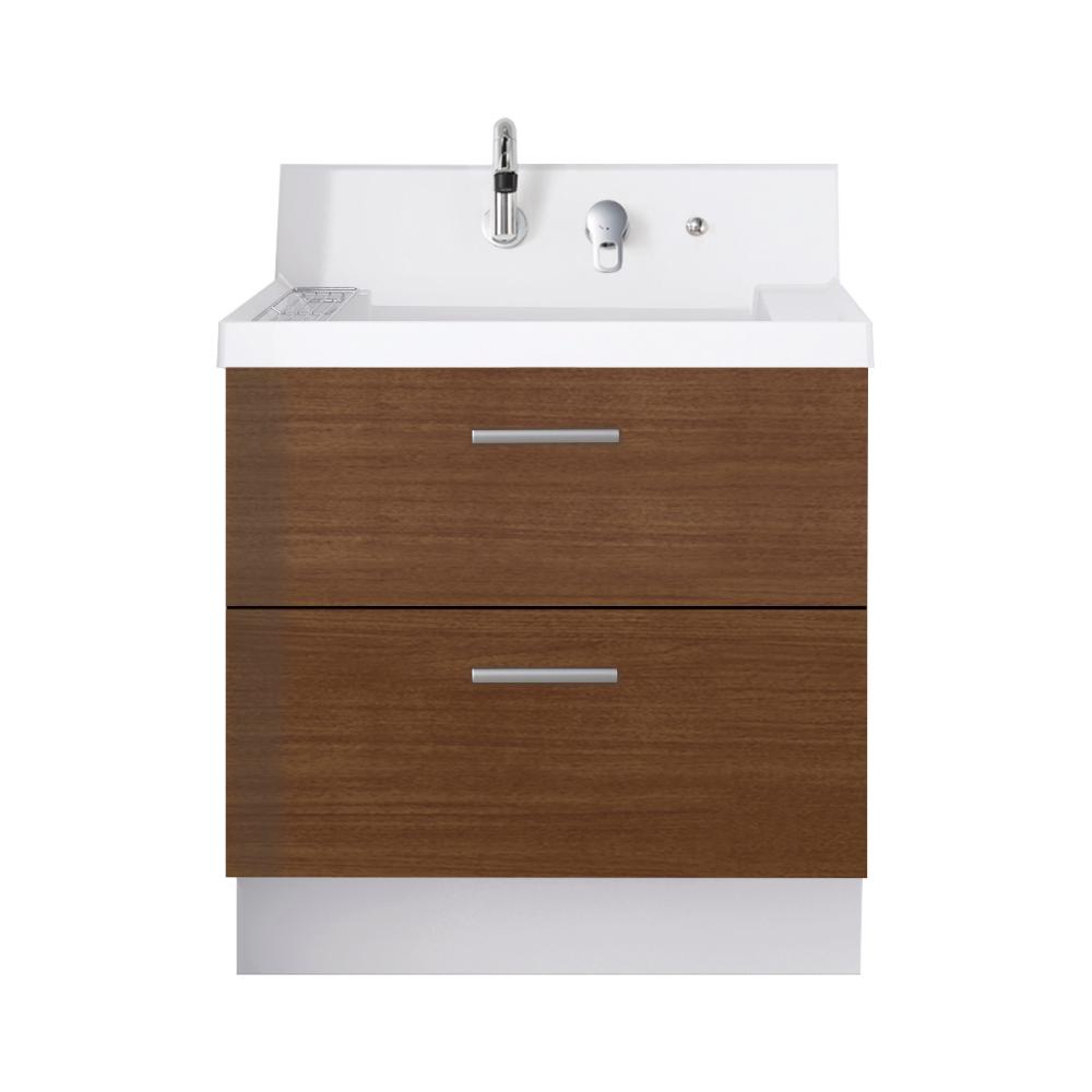 ＬＩＸＩＬ　洗面台　Ｋ１　クリエモカ　高さ８５ｃｍ　Ｋ１ＦＨ５－７５５ＳＹ－Ｕ／ＬＭ２Ｈ