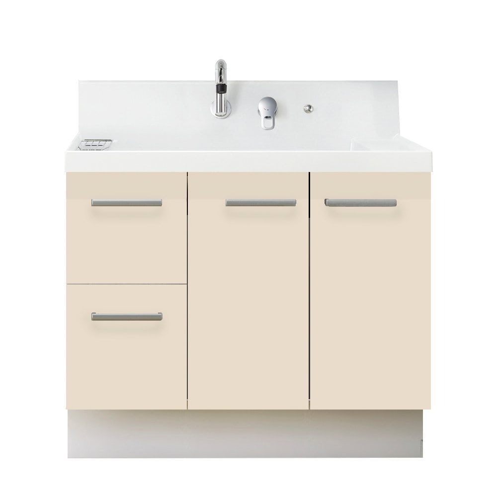 ＬＩＸＩＬ　洗面台　Ｋ１　ライトベージュ　高さ８５ｃｍ　Ｋ１Ｈ５－９０５ＳＹＮ－Ｕ／ＨＶ２Ｈ