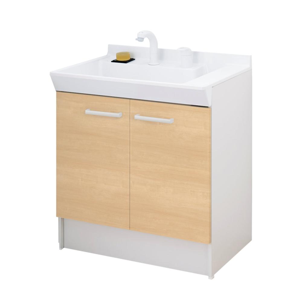 ＬＩＸＩＬ　ＩＮＡＸ　洗面台　Ｖ１シリーズ　クリエペール　寒冷地用　Ｖ１Ｎ２－７５５ＳＹＮ／ＬＰ２Ｈ