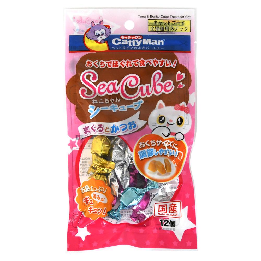 ねこちゃんシーキューブ　まぐろとかつお　１２個