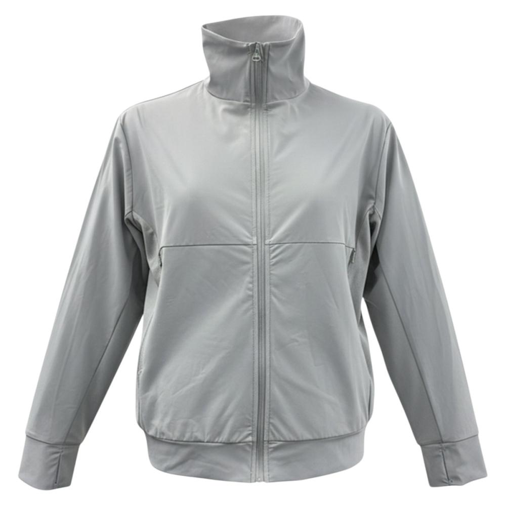 ＳＯＬＶＩＣ（ソルビック）　ＵＰＦ５０＋冷感通気　ストレッチジャケット　レディース　ライトグレー　Ｌ