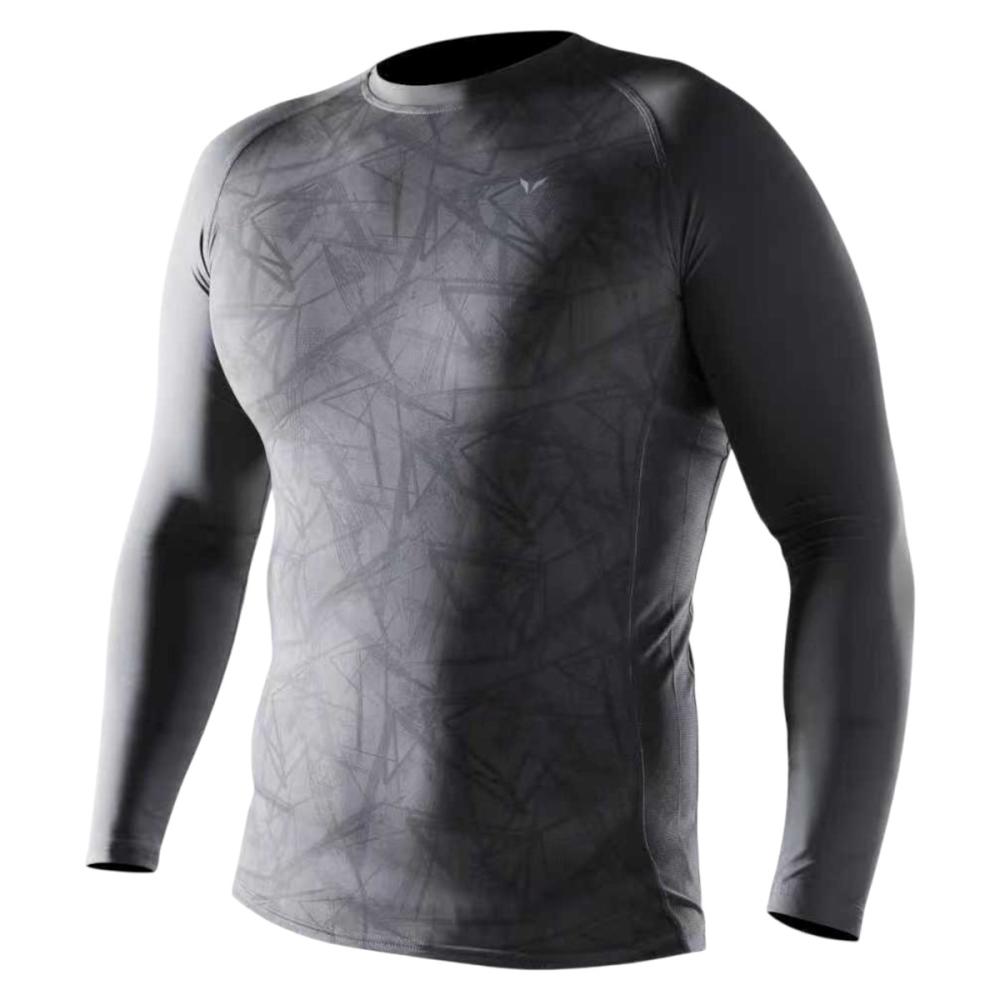 ｖａｌｂｏｒｄｅｒ（ヴァルボーダー）　遮熱冷感ナイロンコンプレッション　長袖　チャコール　３Ｌ