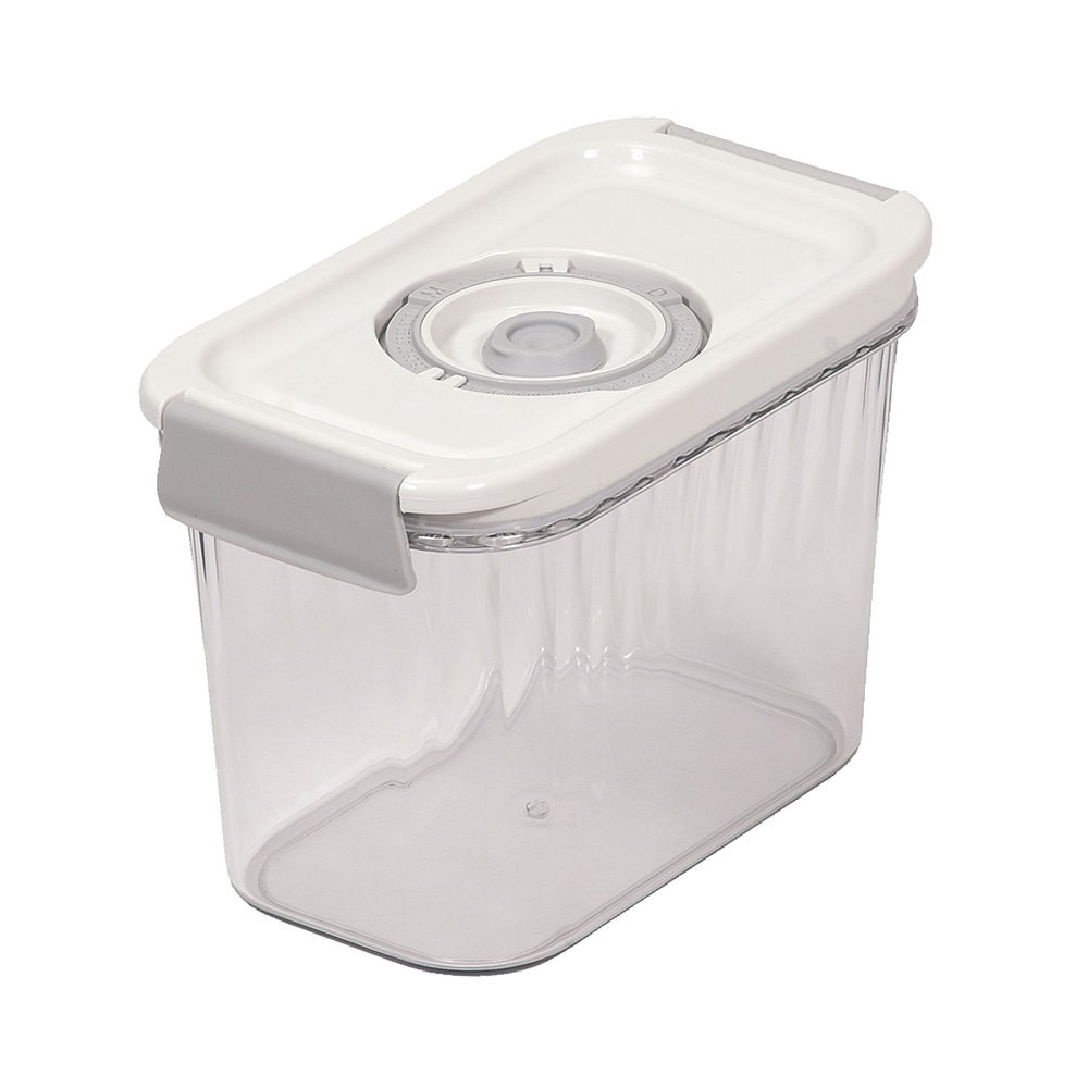 フレッシュアップ　真空保存容器　１２００ｍｌ　スリム