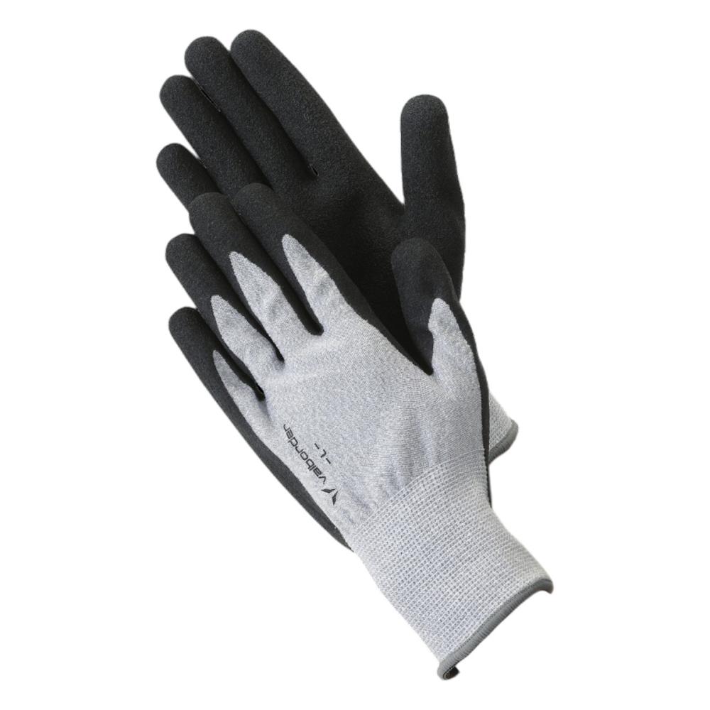ｖａｌｂｏｒｄｅｒ（ヴァルボーダー）　遮熱冷感抗菌防臭ゴム背抜き手袋　グレー　Ｍ