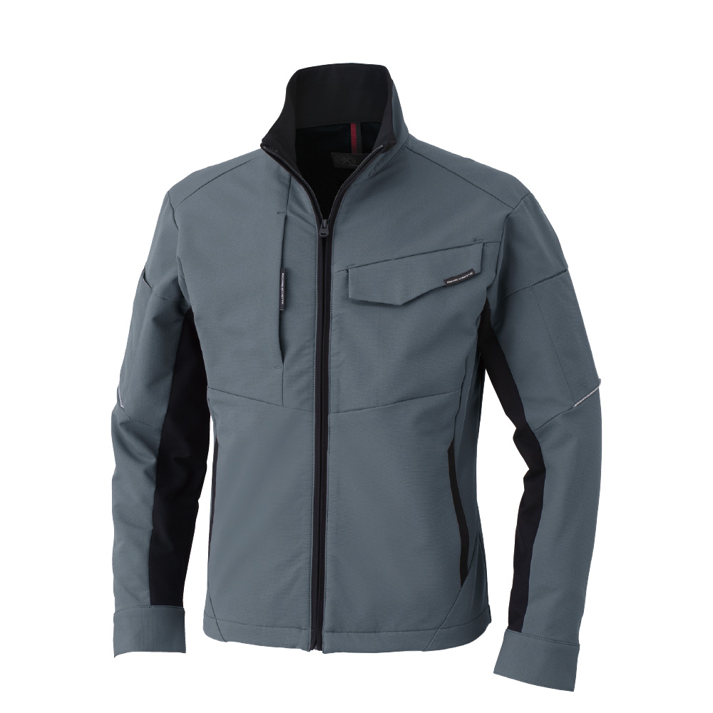 コーコス信岡　ストレッチ　ブルゾン　チャコール　４Ｌ　Ａ－７１６０