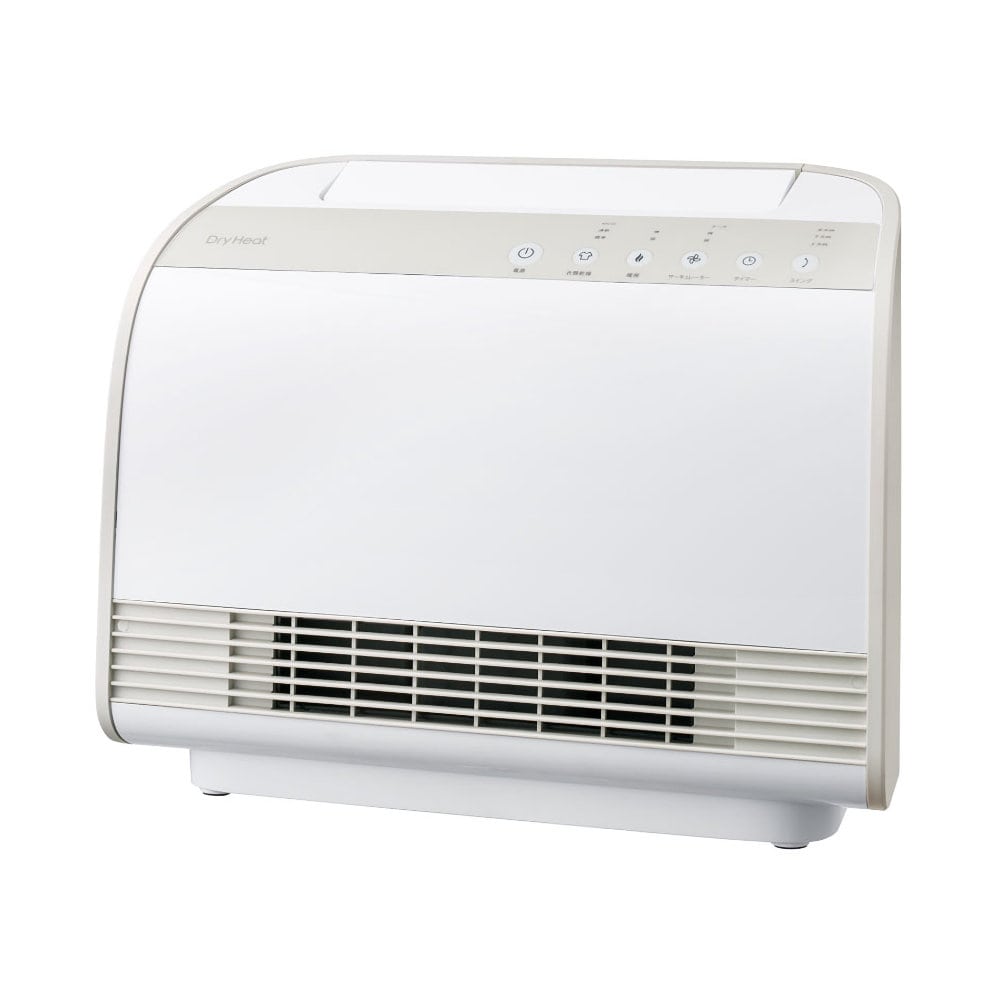 スリーアップ　衣類乾燥機能付　Ｗ送風セラミックヒーター　ホワイト　ＣＤ－Ｔ２２７４