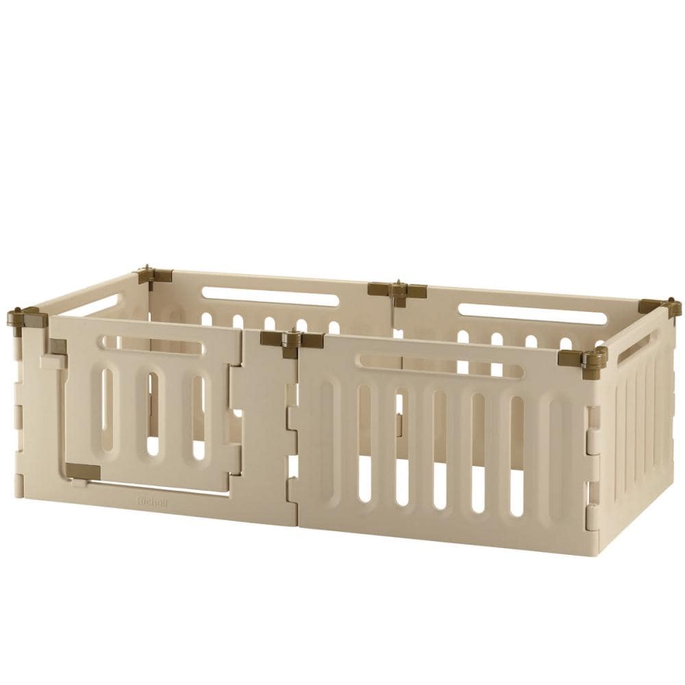 ペット用　３ＷＡＹサークル　６面５０Ｈ　ベージュ