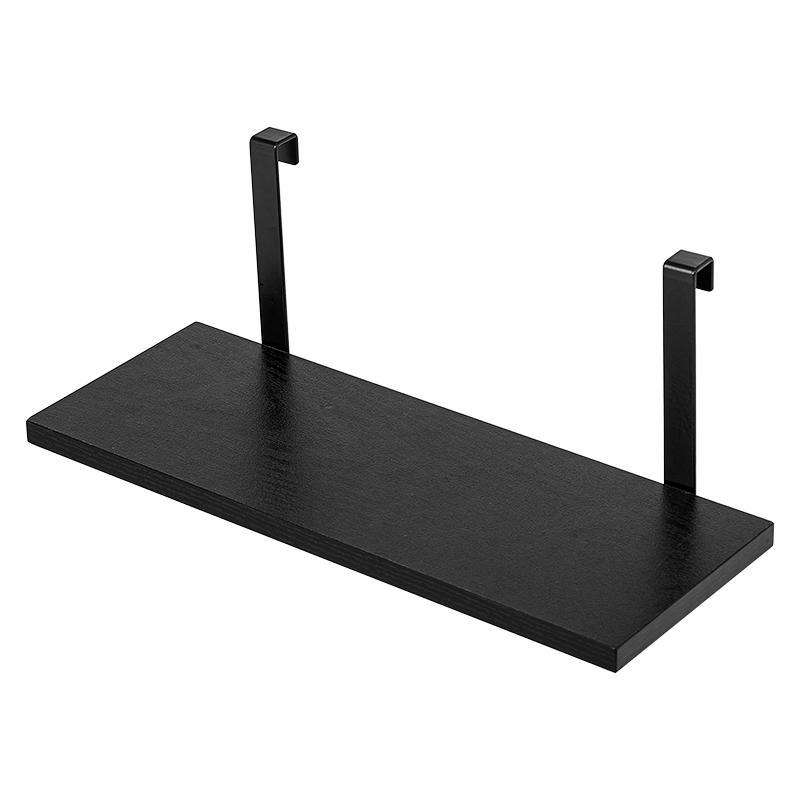 萩原　つっぱりウォールラック　追加棚　幅４０ｃｍ　２枚入り　ブラック　ＫＴＲ－３１４２－Ｔ４０ＢＫ