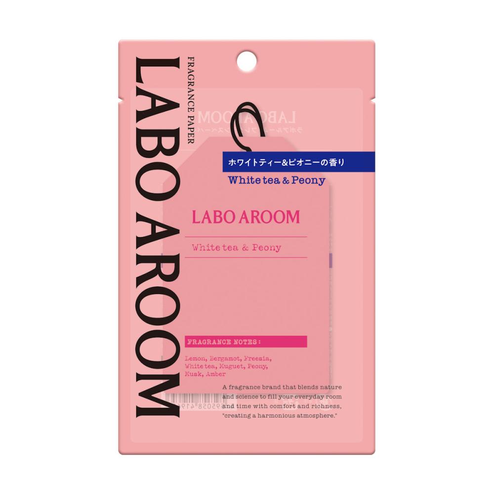 ｂｒｉｄｇｅ　ＬＡＢＯ　ＡＲＯＯＭ　フレグランスペーパー　ホワイトティー＆ピオニー　１枚