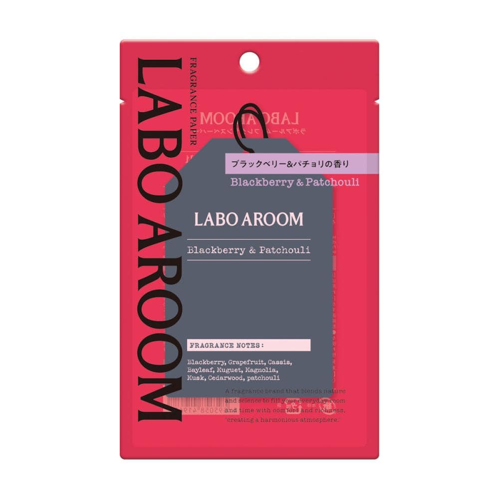 ｂｒｉｄｇｅ　ＬＡＢＯ　ＡＲＯＯＭ　フレグランスペーパー　ブラックベリー＆パチョリ　１枚