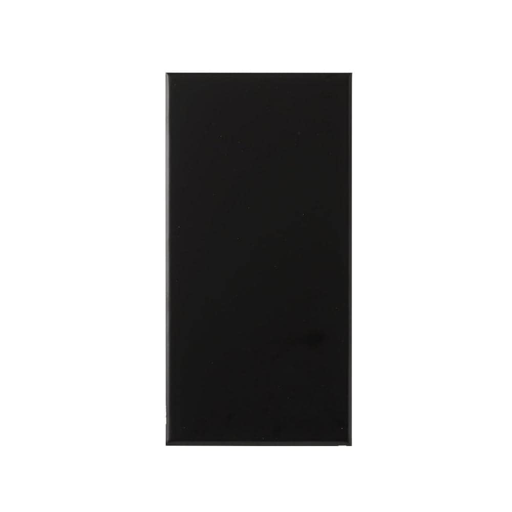 ハイロジック　スチールパネル　２０×１０ｃｍ　ブラック　２枚入り
