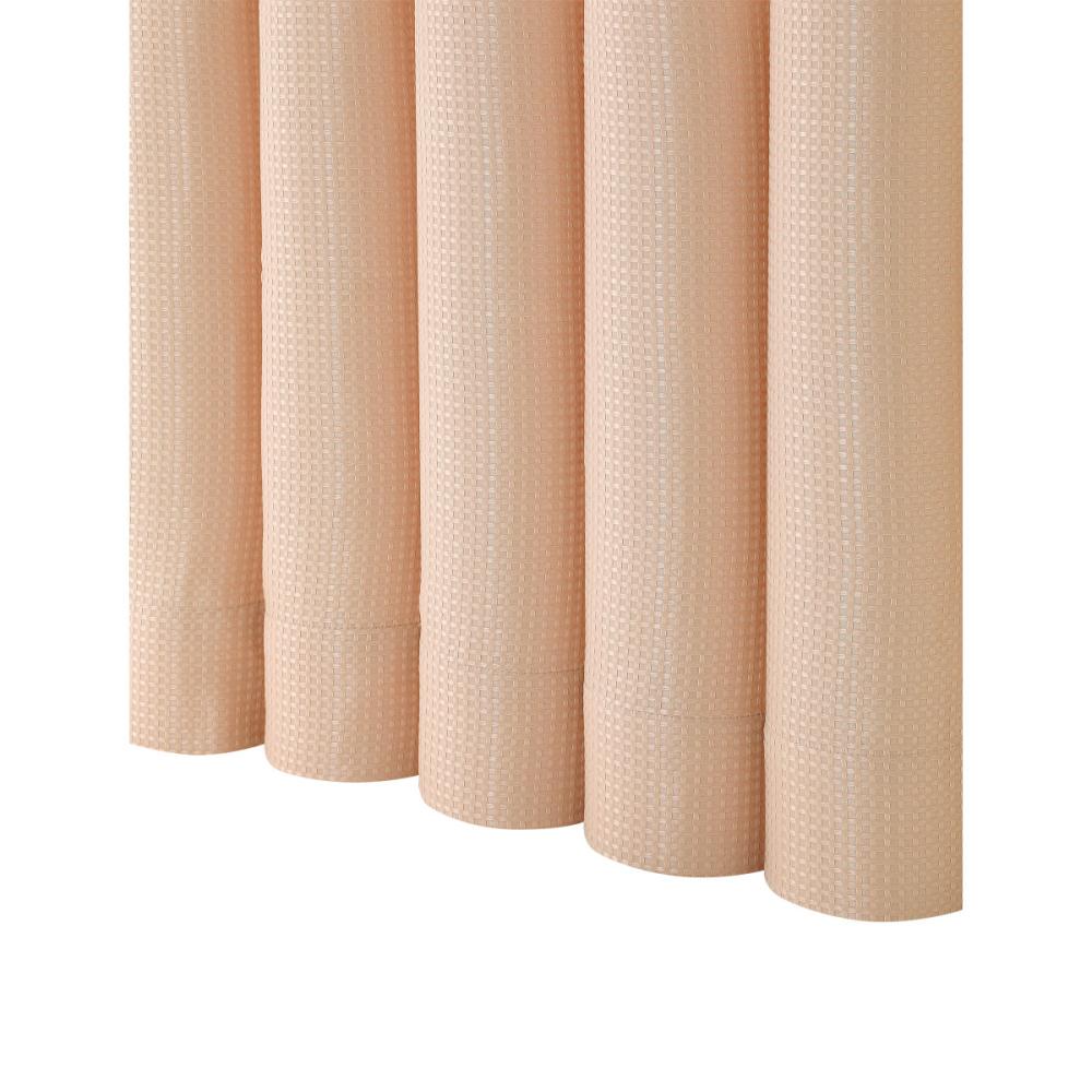 ドレープカーテン　シード　ピンク　１００×１７８ｃｍ　２枚組