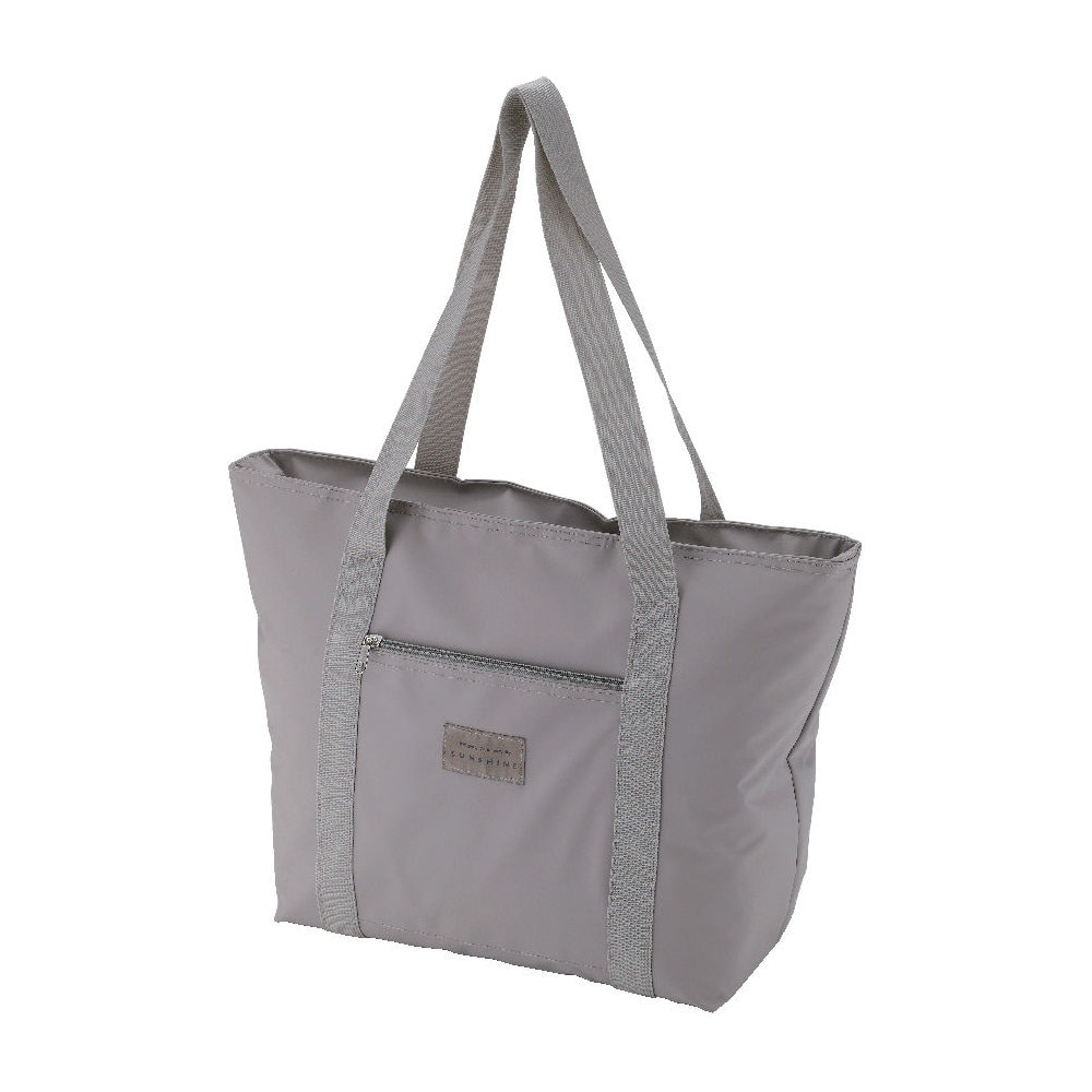 アテーナライフ　ダブルクール　保冷トートバッグ　グレー