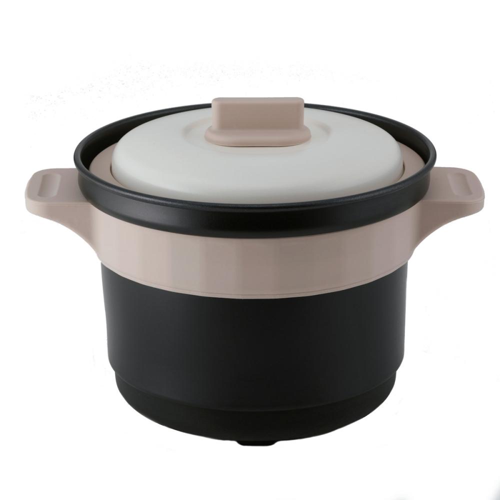 アテーナライフ　ご飯も炊ける電子レンジでらくらく調理ポット　電子レンジ専用