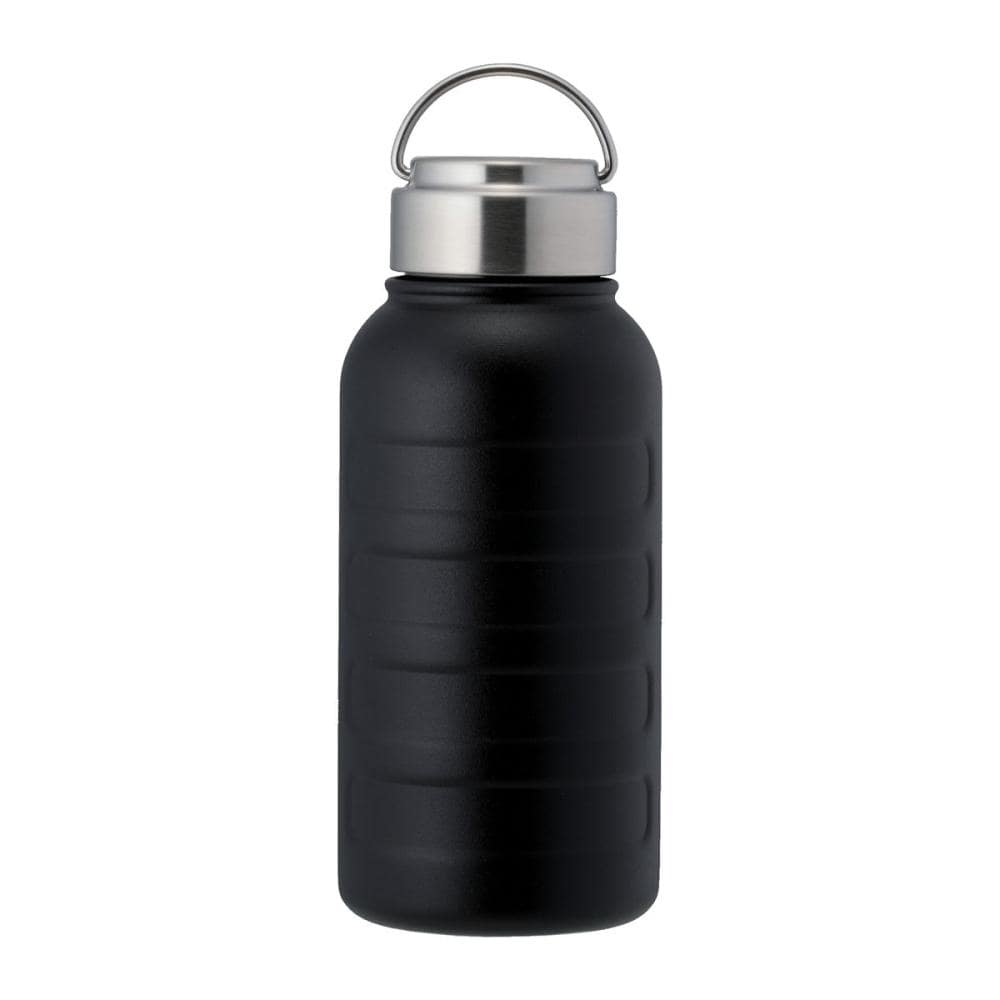 アテーナライフ　スポーツドリング対応アウトドアボトル　保冷・保温　ブラック　７５０ｍＬ