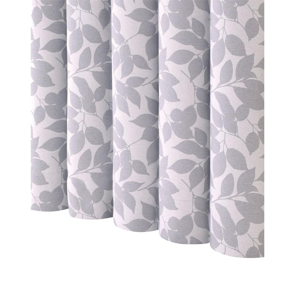 ドレープカーテン　ハウル　１級遮光　グレー　１００×１１０ｃｍ　２枚組