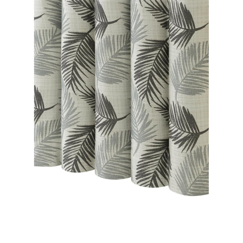 ドレープカーテン　シーダ　遮光２級　ブラック　１００×１１０ｃｍ　２枚組