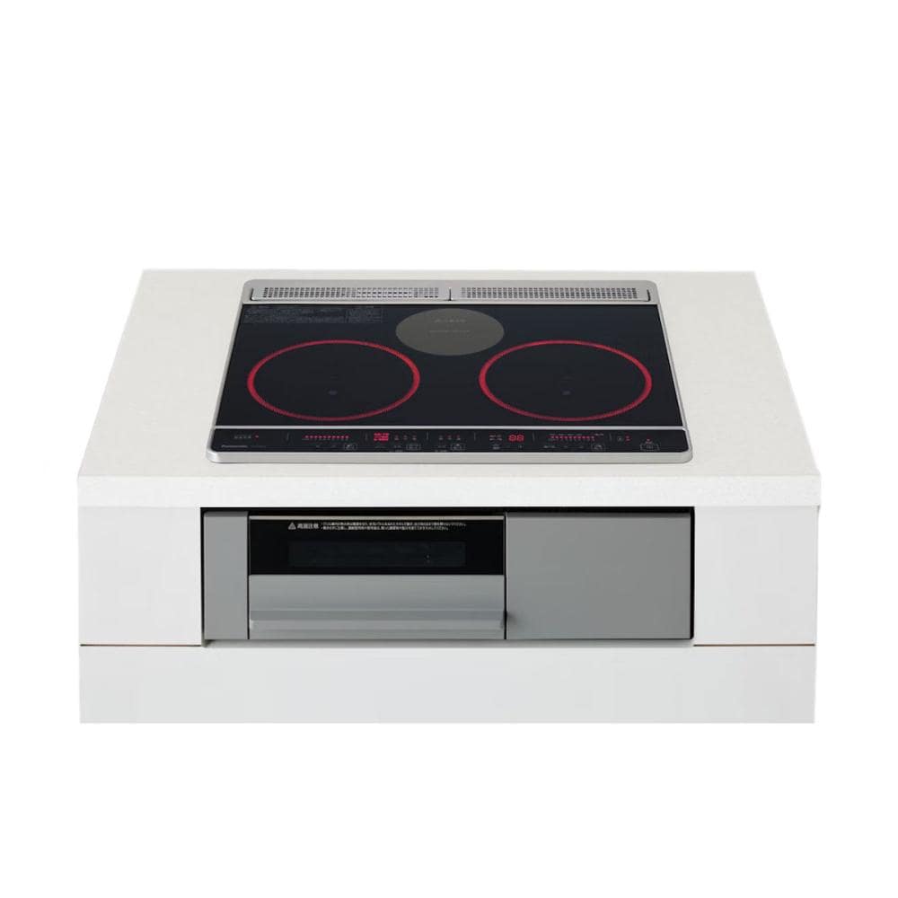 パナソニック　ＩＨクッキングヒーター　Ｊシリーズ　前面色グレー　ＫＺ－Ｊ１Ｈ６ＡＳ