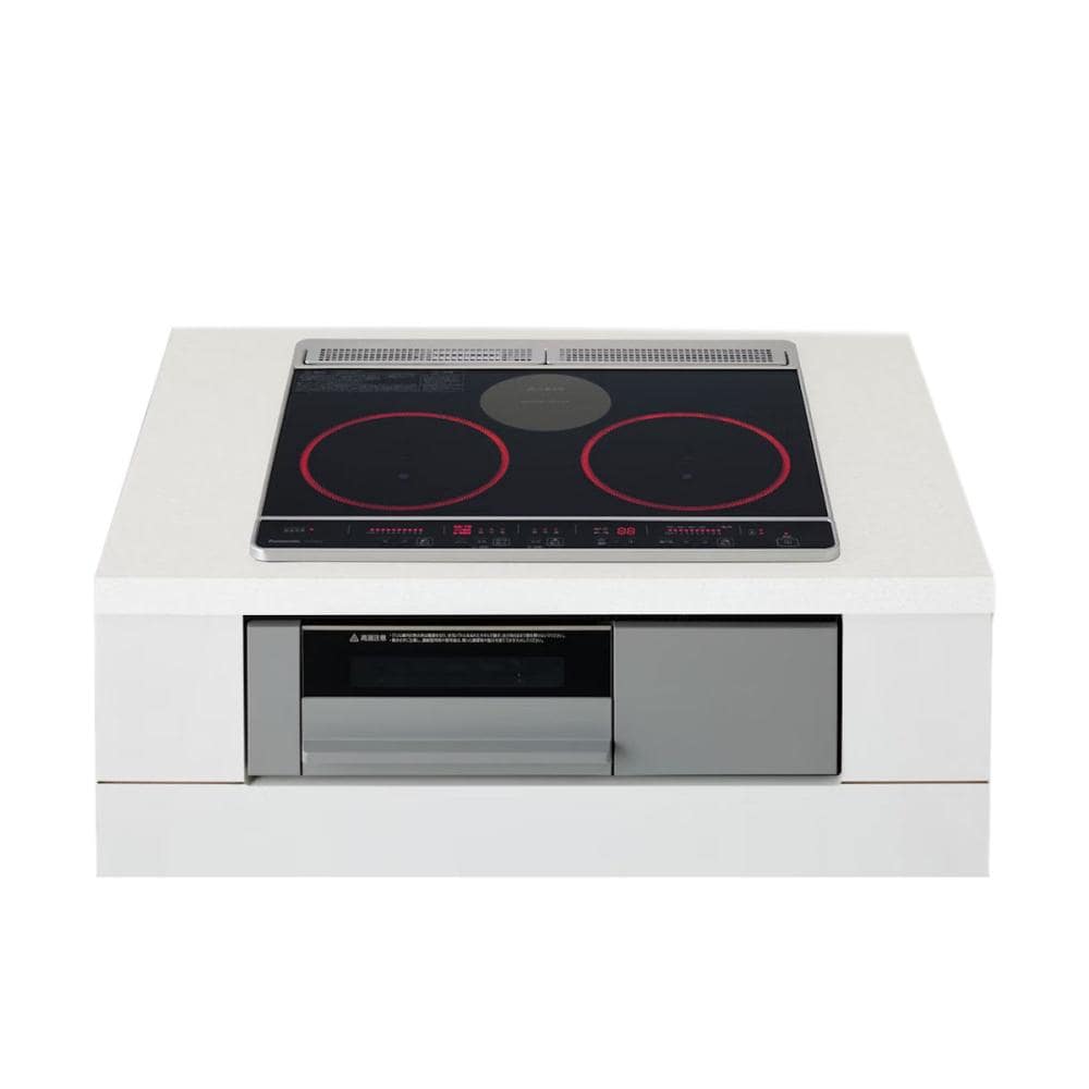 パナソニック　ＩＨクッキングヒーター　Ｎシリーズ　前面色グレー　ＫＺ－Ｎ１Ｈ６ＡＳ