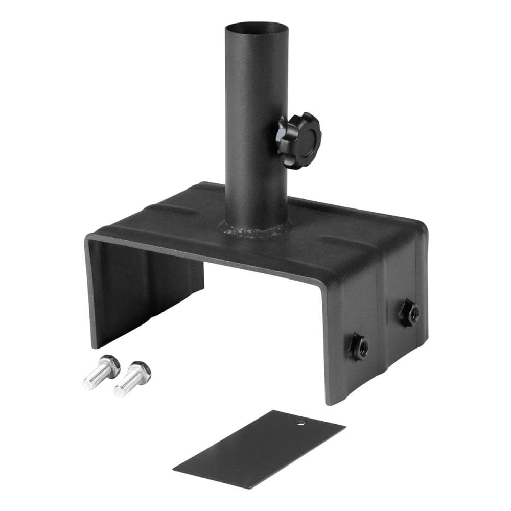 タカショー　ガディスアルミフェンス　ポール固定金具　１５ｃｍブロック用