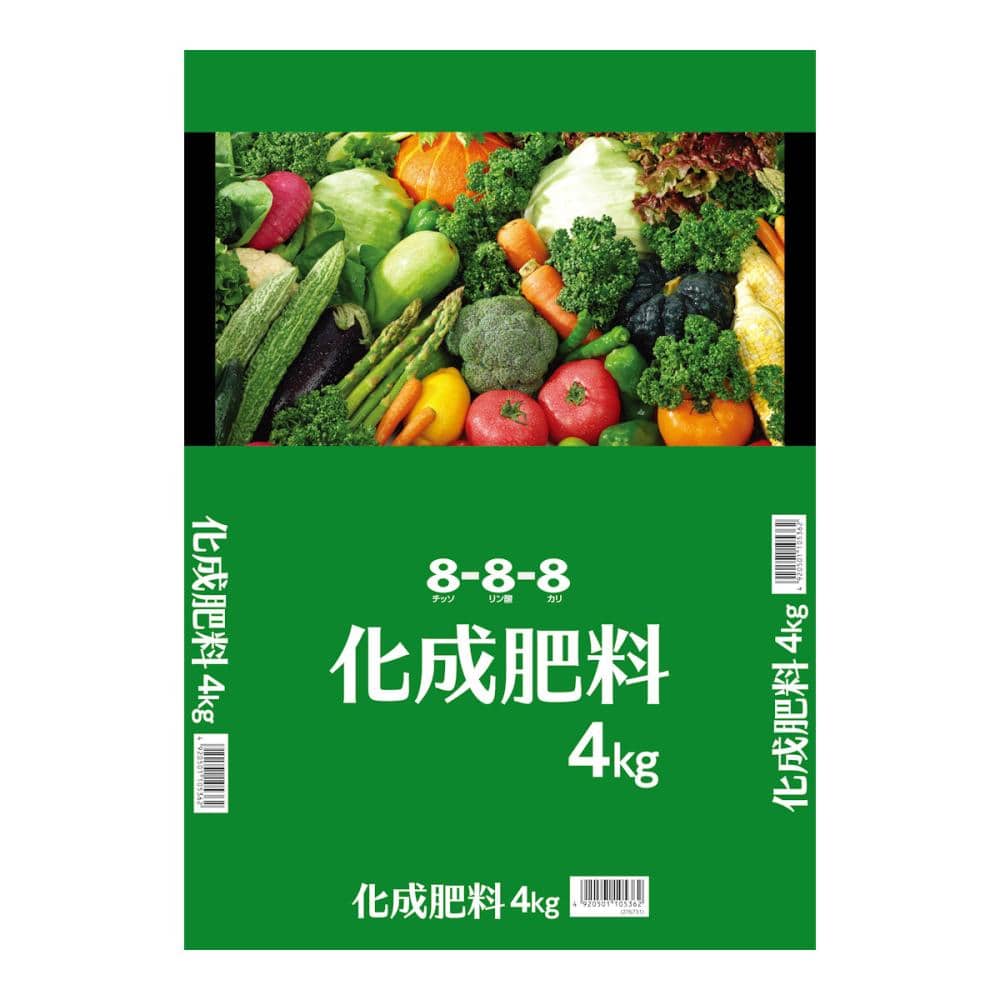 Ｂｒｅｅｚｙ　Ｇｒｅｅｎ　化成肥料　８－８－８　４ｋｇ