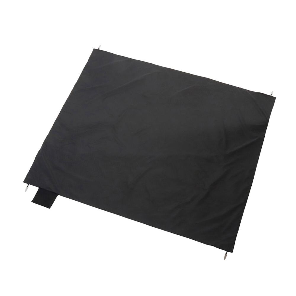 キャプテンスタッグ　ポケットレジャーシート　Ｍ　ブラック　ＵＢ３０８２