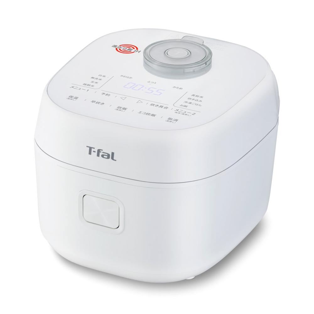 ティファール　ザ・ライス　遠赤外線ＩＨ炊飯器　エッセンシャル　５．５合炊き　ホワイト