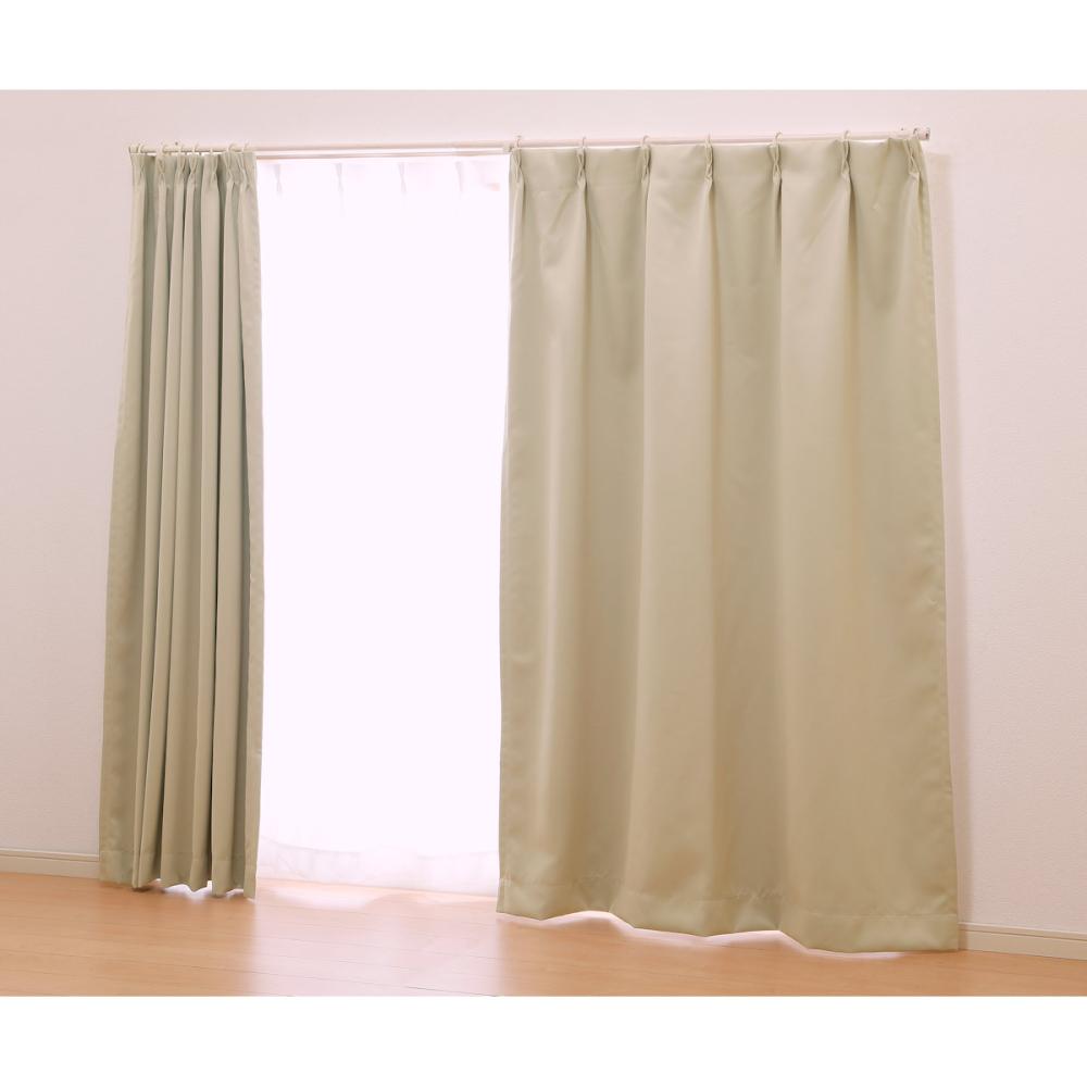 オーダーカーテン　ドレープカーテン　ベルーイ　ベージュ