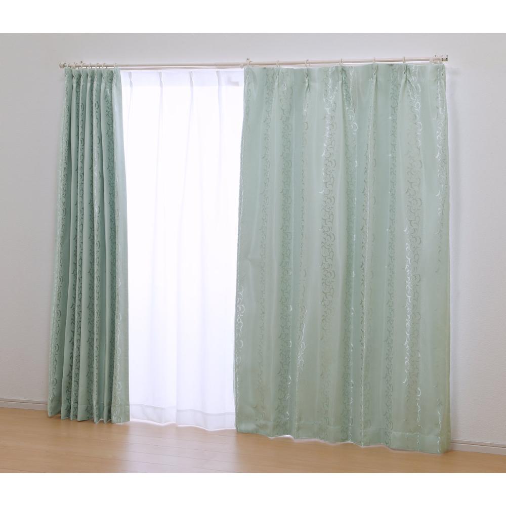 オーダーカーテン　ドレープカーテン　セラーノ　グリーン