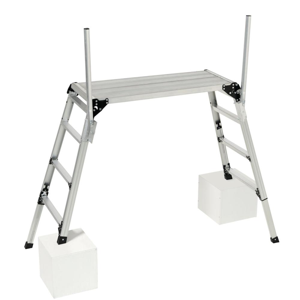 ピカ　手掛かり棒付き伸縮式足場作業台　ＤＸＵー９１２１０