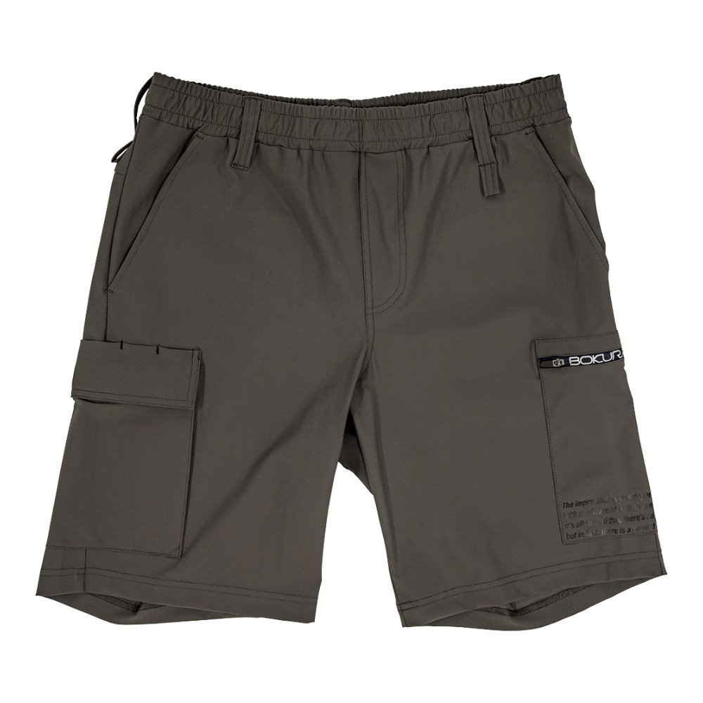 ボクラワークス　ナイロンカーゴハーフパンツ　チャコール　Ｍ　３６３１