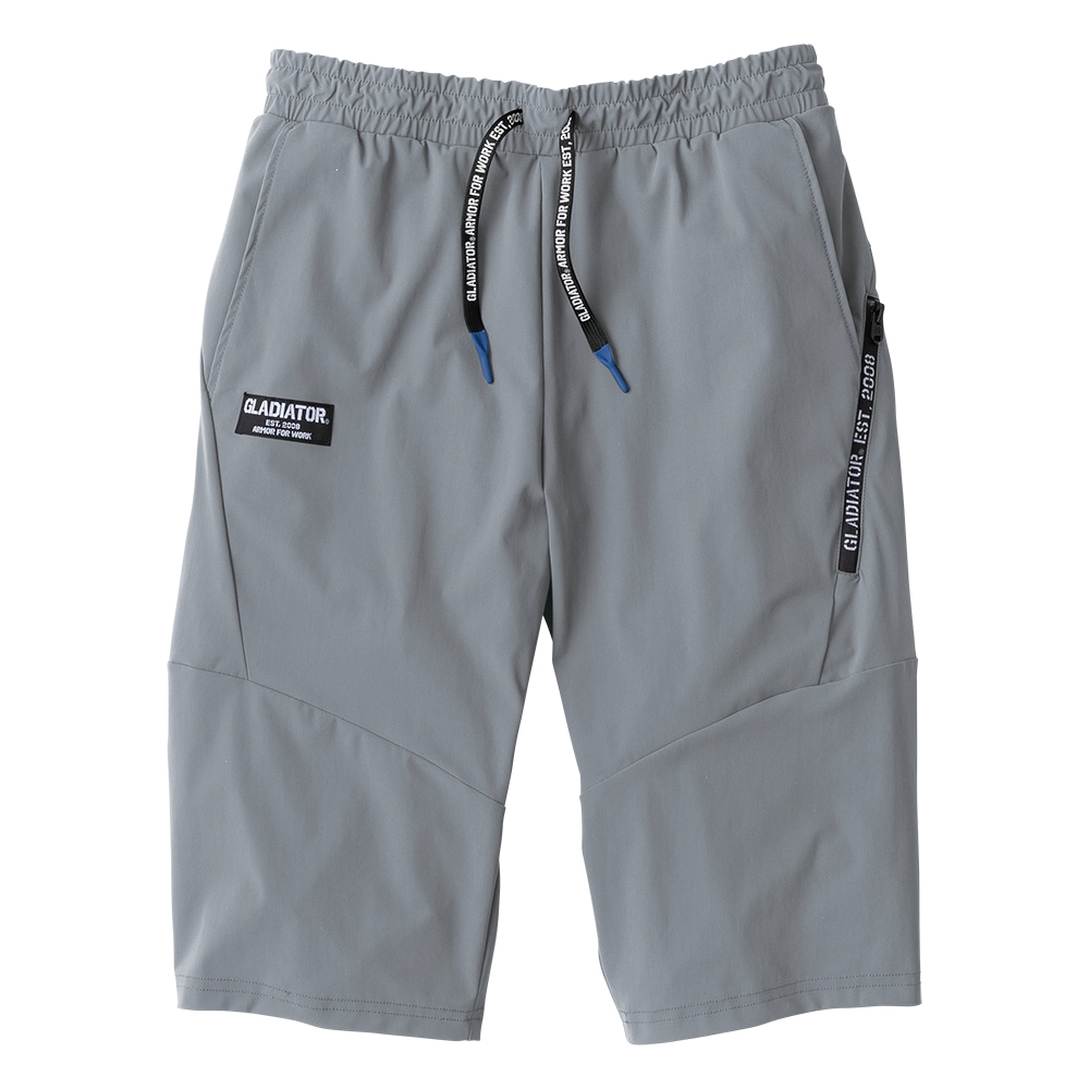 コーコス信岡　グラディエーター　冷感ストレッチ　ショートパンツ　グレー　Ｍ　Ｇ－７５２４