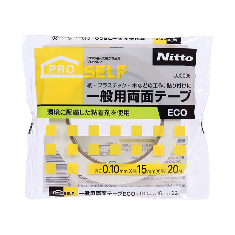 ニトムズ　一般両面テープＥＣＯ　１５ｍｍ×２０ｍ