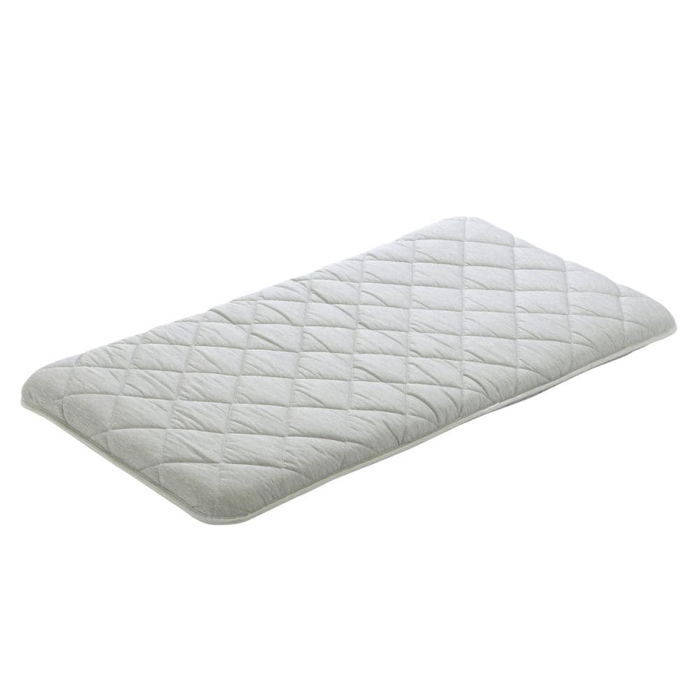 アテーナライフ　涼プラス冷感　ひんやり三層長座布団　グレー　６５×１１５ｃｍ