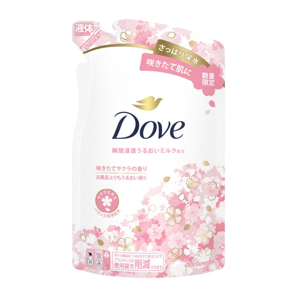 ユニリーバ　ダヴ　ボディウォッシュ　サクラ　詰め替え用　３２０ｇ