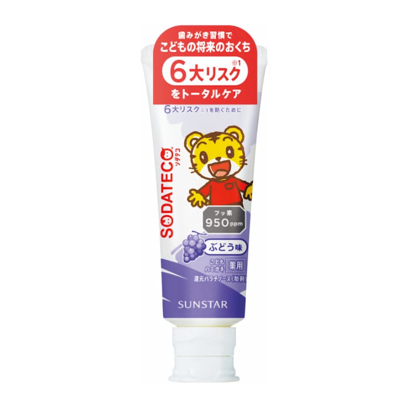 ＳＯＤＡＴＥＣＯ　子供ハミガキ　ぶどう　７０ｇ