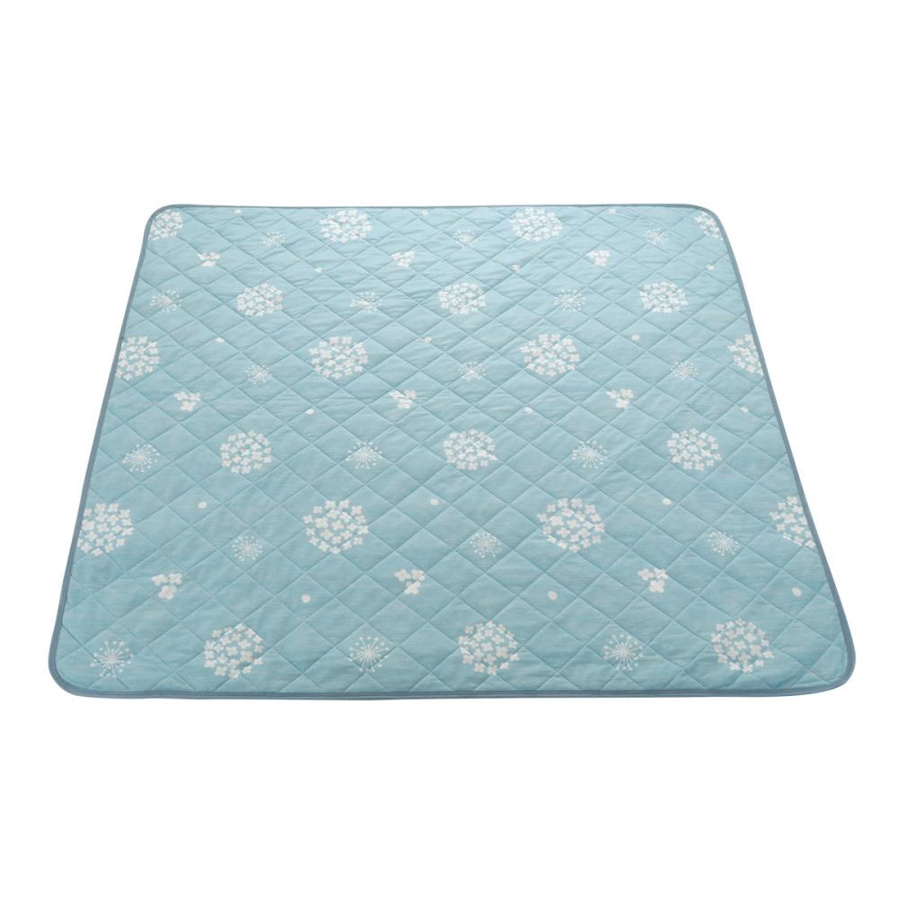 アテーナライフ　涼プラス冷感　ひんやりマルチカバー　パフ　１９０×１９０ｃｍ