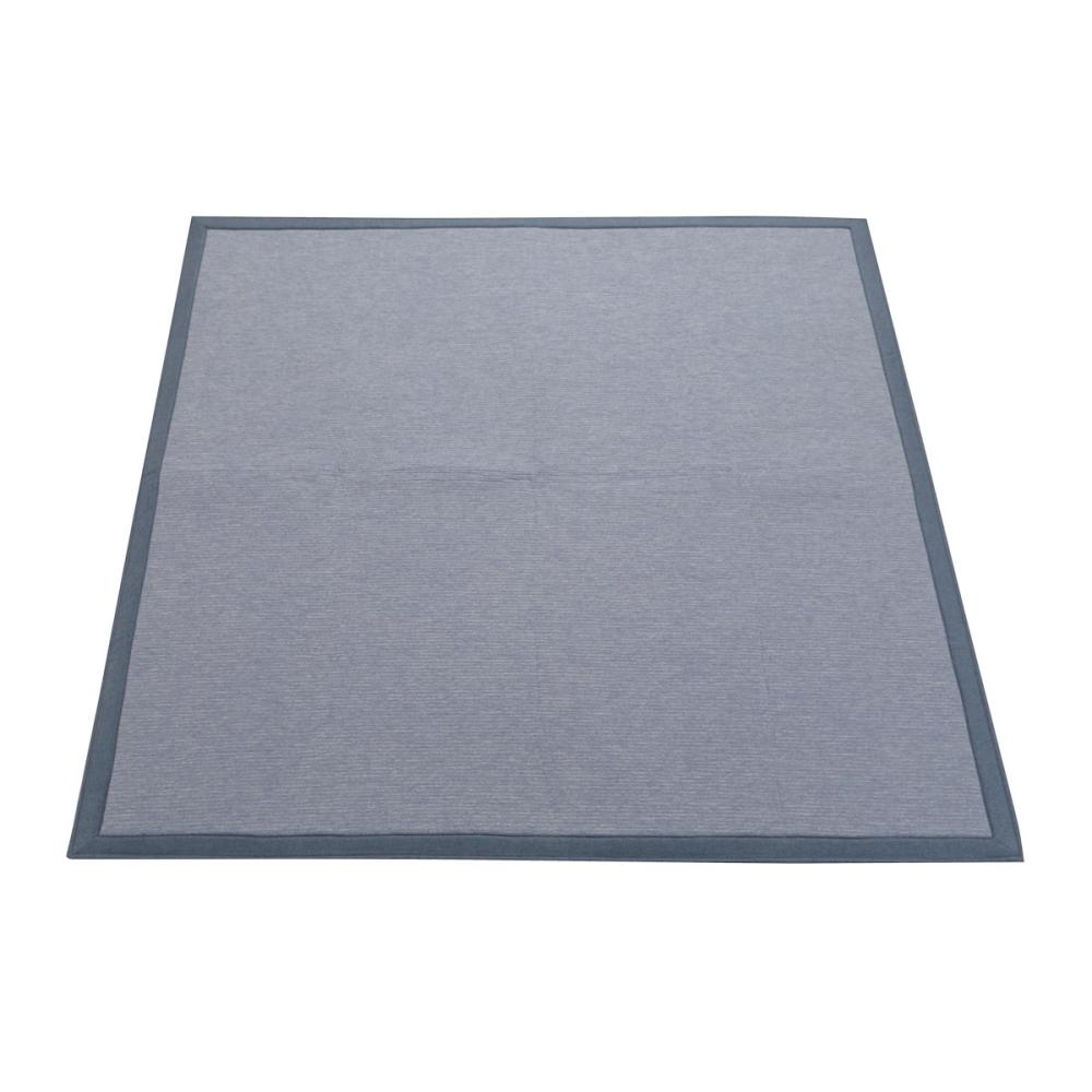 アテーナライフ　涼プラス強冷感　サラサラタッチひんやりラグ　１８５×１８５ｃｍ　約２．２畳