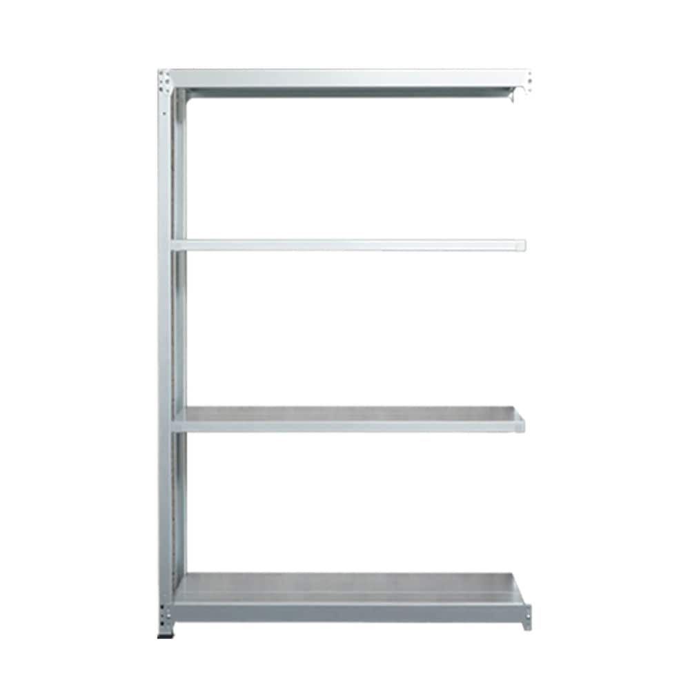 北島　軽中量棚１００ｋｇタイプ　連結４段　幅９０×奥行４５×高さ１８０ｃｍ