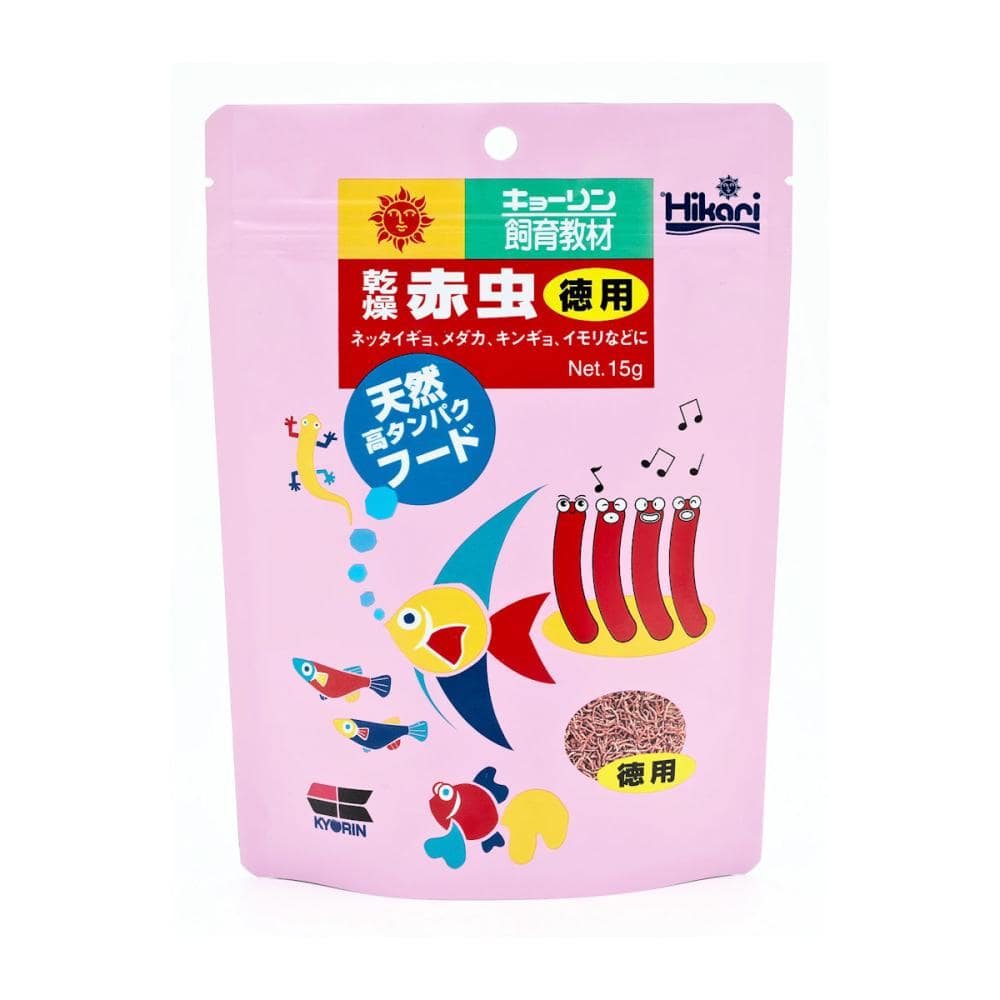 キョーリン　乾燥赤虫　徳用　１５ｇ