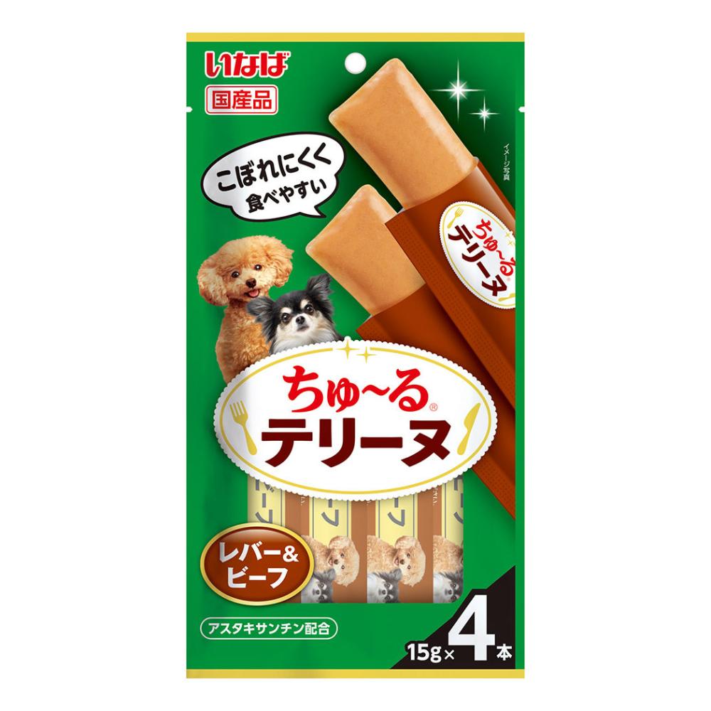 いなば　ちゅ～るテリーヌ　レバー＆ビーフ　１５ｇ×４本